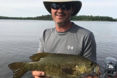 Bryan Trahan 18.75" Smallmouth Bass Released