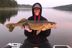 Brianna Wilson 28" Walleye Released