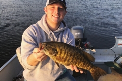 Garrett Hancock 19" Smallmouth Bass Released July 24th