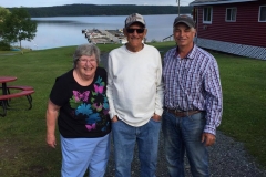 Jim Lammers with Ed & Caroline Rasmussen