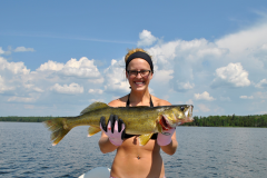 Brianna Wilson 26.5" Walleye Released