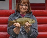 Darlene Katzung 16" Smallmouth Bass Sept 19th