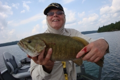 Harlan Kruse Nice Smallmouth Bass Released