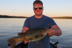 Evan Neihouser 19.25" Smallmouth Bass Released