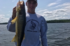 Rhett Lammers 24" Walleye Released