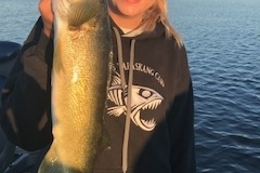 Kenzie Siemens Walleye Released