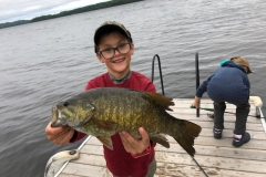 Zayden Inselman Smallmouth Bass Released