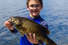 Zayden Inselman Smallmouth Bass Released