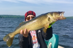 Kim Schaeffer 30.5" Walleye Released 8/19