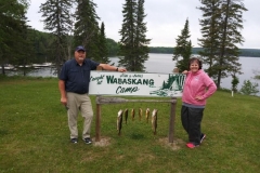 Eric and Niki Nelson Nice Catch